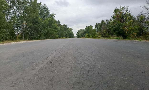 Ремонт дороги в Уржумском районе завершили на месяц раньше срока