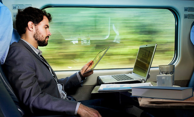 Во всех поездах дальнего следования появится  Wi-Fi