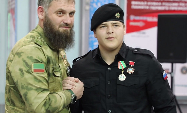 Сыну Рамзана Кадырова Адаму вручили ещё две награды