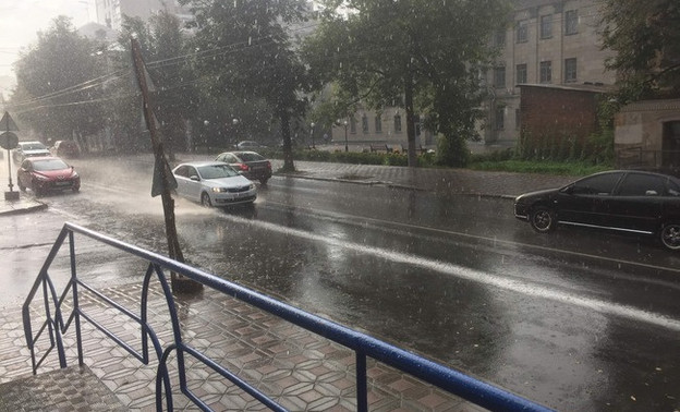 Погода в Кирове на 1 сентября. В среду весь день будет идти дождь