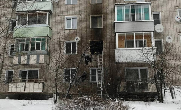 В пятиэтажном доме в Оричевском районе сгорела квартира. Обнаружено тело мужчины
