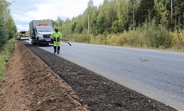 Дорога Слободской - Нагорск стала комфортнее после капитального ремонта
