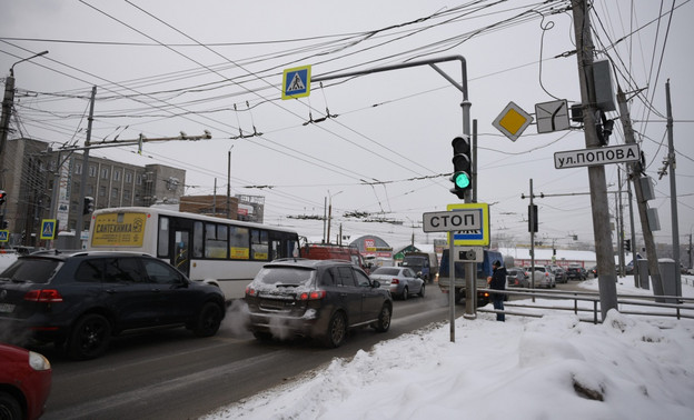 В Кирове произошёл сбой в работе светофоров
