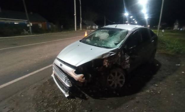 В Слободском районе мотоциклист погиб в столкновении с автомобилем