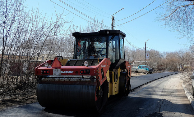 В ряде населённых пунктов Кировской области рабочие завершили ремонт дорог