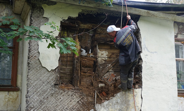 Дом архитектора Чарушина отреставрируют после обрушения стены