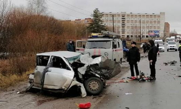 В Кирово-Чепецке в тройном ДТП погиб человек