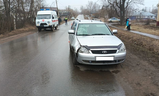 В Зуевке под колёсами «Приоры» погибла 88-летняя женщина