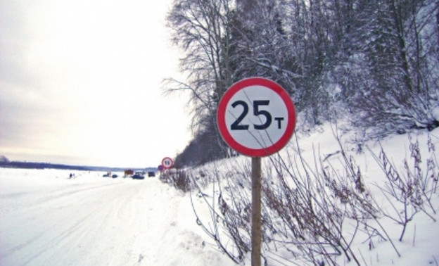 В Кировской области открыли третью ледовую переправу