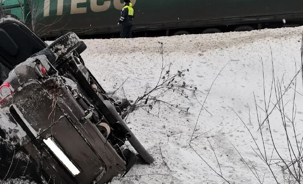 Четыре человека пострадали в аварии в Малмыжском районе