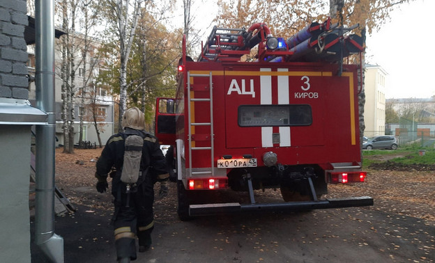 Житель Слободского пострадал во время пожара в квартире