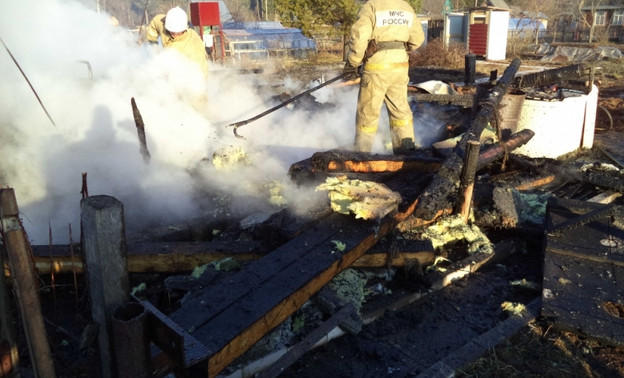 В Кирово-Чепецком районе заживо сгорели два человека