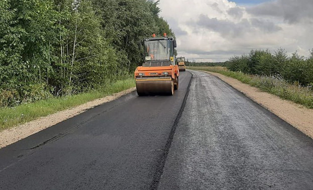 В Кировской области началась реконструкция дороги Вазюк - Опарино