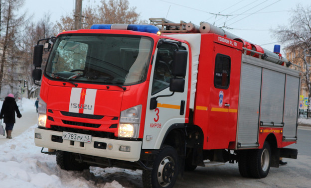 В Вятскополянском районе при пожаре погиб пенсионер
