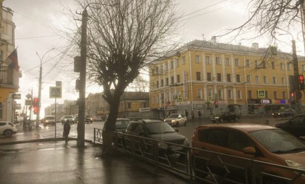 Погода в Кирове. В среду весь день будет идти небольшой дождь