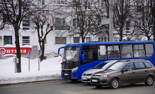 В Кирове выделенные полосы для общественного транспорта планируют ввести на трёх участках