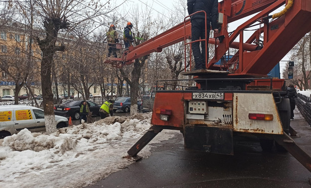 Автомобилистов просят убрать машины с МОПРа из-за обрезки деревьев