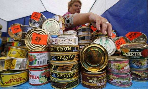Рыбные консервы в России подорожали до 22 %