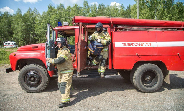В Кировской области за сутки потушили 7 пожаров