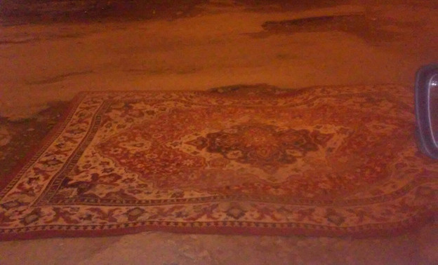 Фото дня: дорогу на улице Упита отремонтировали ковром