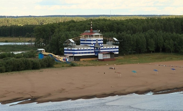 Открытие городского пляжа в Кирове отложили из-за высокого уровня воды