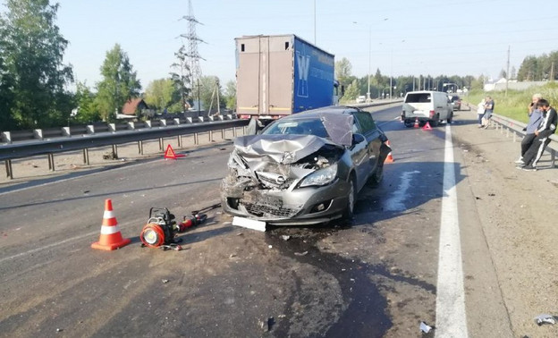 В Кирове в аварии на Южном обходе пострадали четыре человека