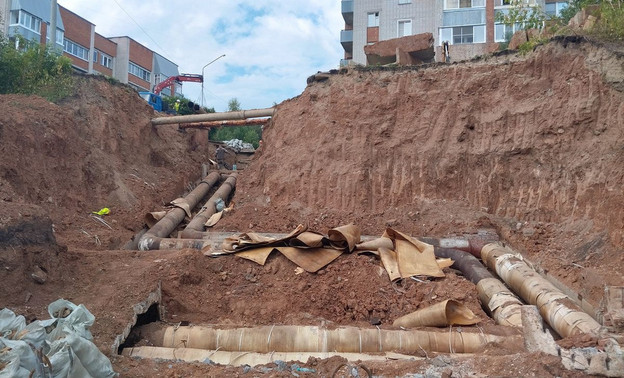 В Кирово-Чепецке отключили горячую воду на время испытания теплосетей