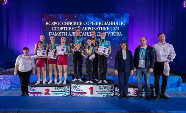 Кировские акробаты завоевали 10 побед на российских соревнованиях