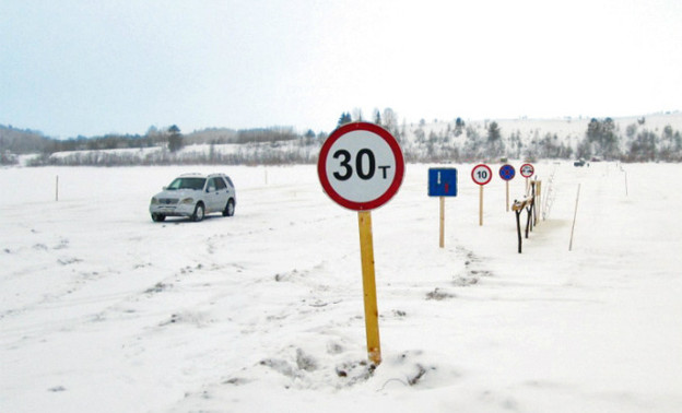 В Кировской области открыта первая ледовая переправа