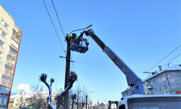 На улицах Кирова установили 230 новых светильников