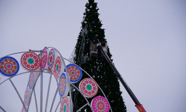 Жители Санчурска выбирают место для главной новогодней елки
