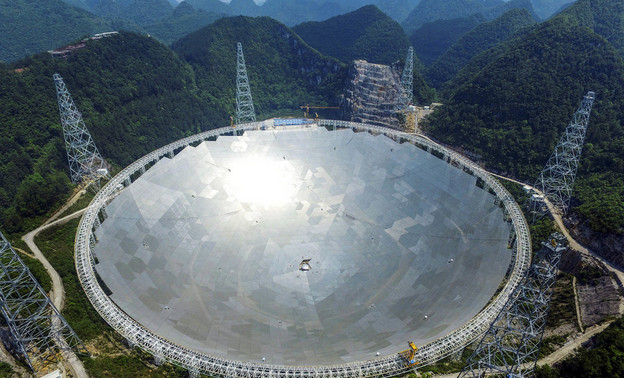 В Китае астрономы обнаружили сигнал из космоса. Он может исходить от инопланетной цивилизации