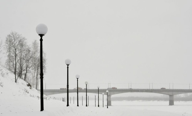 Погода в Кирове. В четверг будет пасмурно и морозно