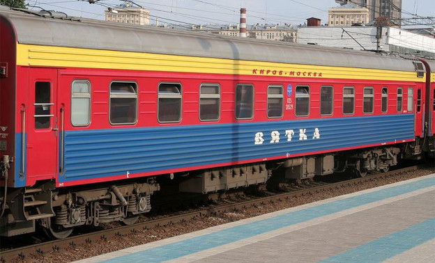 Поезд «Вятка» вновь будет курсировать до Москвы