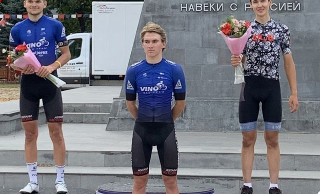 Кировский велосипедист занял третье место на этапе многодневной гонки