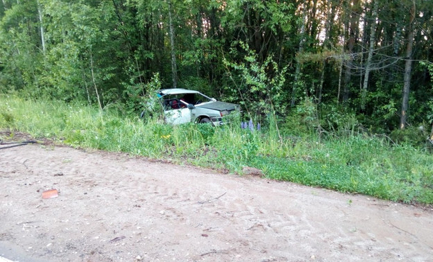 На трассе под Котельничем разбился насмерть водитель «восьмерки»