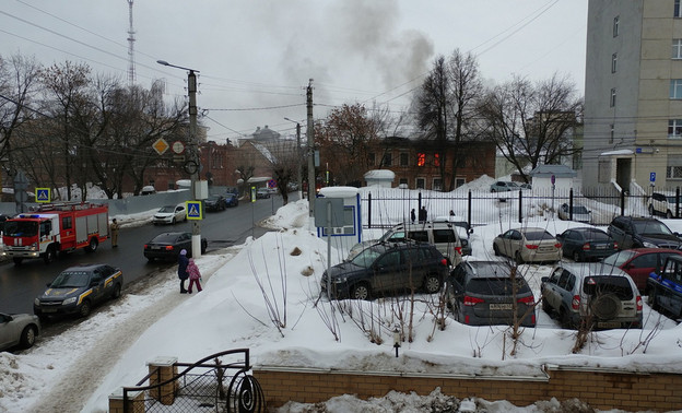 В МЧС назвали причину пожара в доме на Казанской, построенном в XIX веке