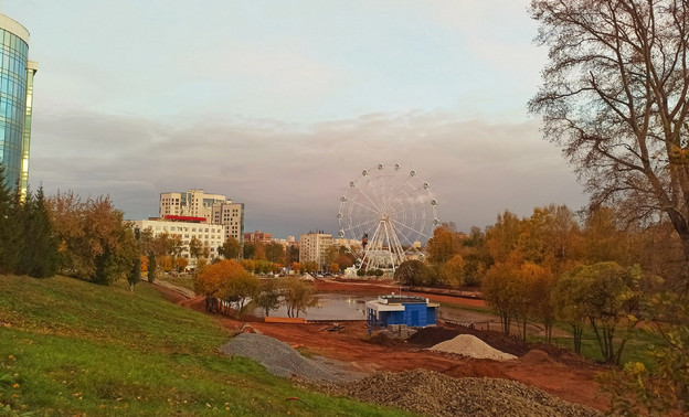 Как продвигается благоустройство парка имени Кирова? Фото