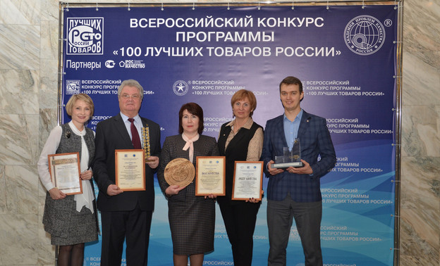 На Всероссийском конкурсе «100 лучших товаров России» отметили продукцию кирово-чепецкого химкомбината