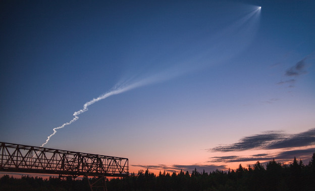 Жители Кировской области смогут увидеть в ночном небе «медузу» от запуска ракеты