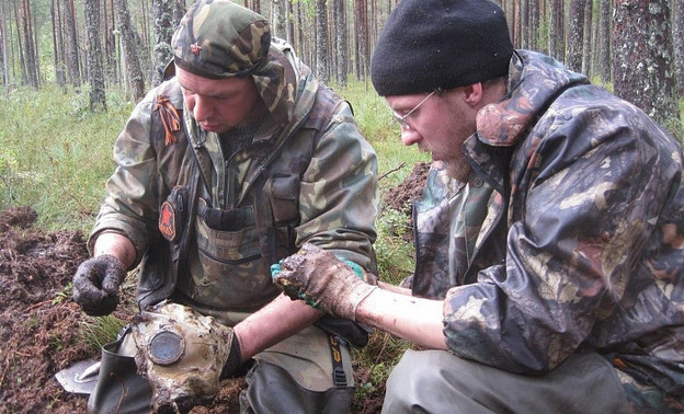 Поисковики нашли останки солдата из Белохолуницкого района