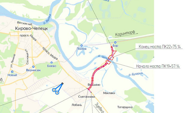Мост через Чепцу получил федеральное финансирование
