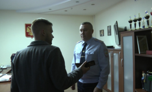Появилось видео задержания начальника областной Госавтоинспекции