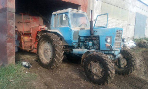 В Вятскополянском районе тракториста намотало на карданный вал