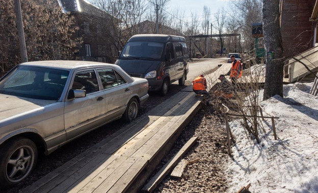 На ремонт наплавных тротуаров в Кирове потратят более 500 тысяч рублей