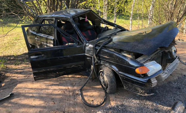 В Уржумском районе опрокинулась «четырнадцатая»