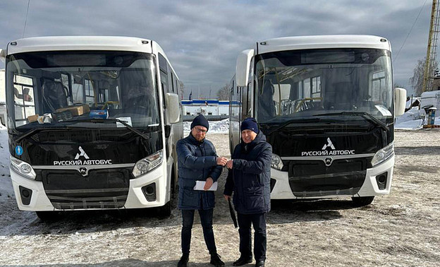Слободской район получил новую партию автобусов