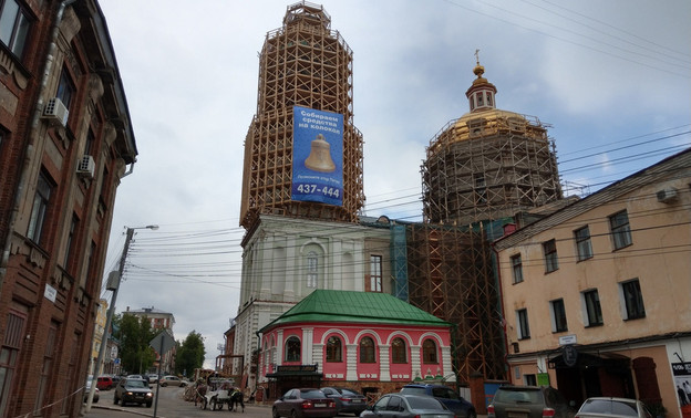 Неизвестный кировчанин пожертвовал 2,5 млн на новый шпиль для Спасского собора