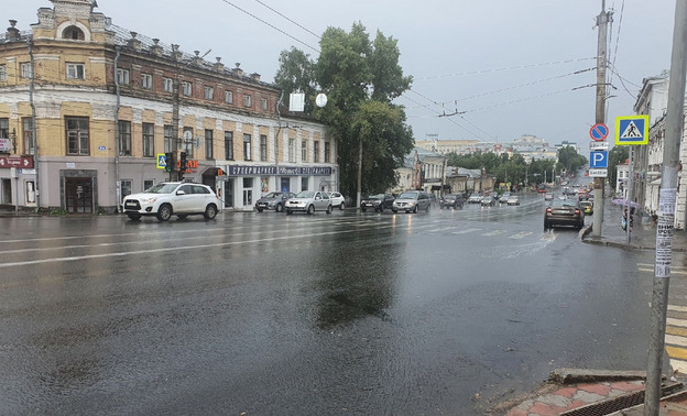 Погода в Кирове на 31 августа. Во вторник ожидается небольшой дождь