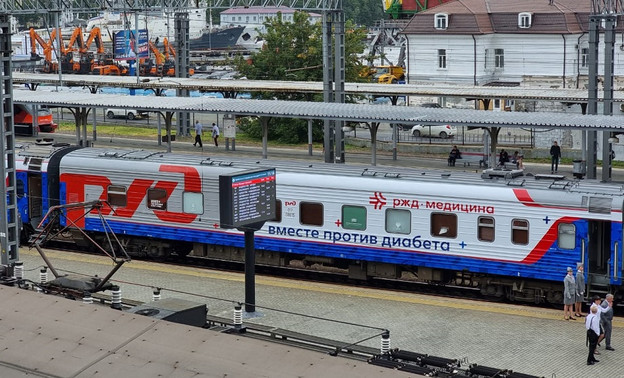 В октябре в Киров приедет поезд здоровья